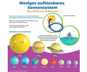 Sonnensystem zum Aufblasen 7