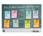 Die großen Zahlen Bildkarten von 0 20 1