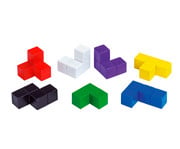 Betzold Soma Würfel bunt 6