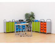 Betzold Regal Callero mit Ablage 24 kleine Boxen 3