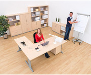 Schrank mittel H x B x T: 156 x 90 x 45 cm Büroausstattung 5