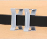 Säulentisch fahrbar und klappbar BxTxH: 140 x 70 x 73 5 cm 3