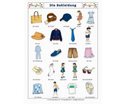 Bildkarten Bekleidung 7