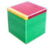 Betzold Dm³ Würfel in 3 Farben 2