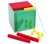 Betzold Dm³ Würfel in 3 Farben 3