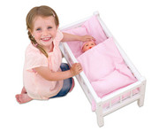Pinolino Puppenbett inkl Bettzeug 3