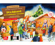 Kamishibai Bildkarten 24x Advent im Erzähltheater Kamishibai 1