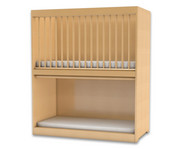 Krippen Etagenbett Liegefläche 120 x 60 cm geschlossene Rückwand 1