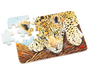 goki Minipuzzle Wilde Tiere 36 Stück sortiert 2
