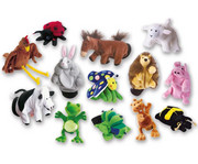 beleduc Handpuppenset Tiere 13 teilig 1