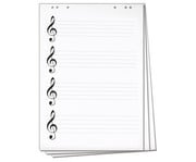 Betzold Musik Flipchart Block mit Notenlinien und Violinschlüssel 1