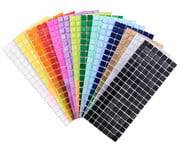 Selbstklebende Mosaikplättchen 5 x 5 mm 7