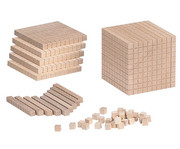 Betzold Zehnersystemteile aus Holz 2