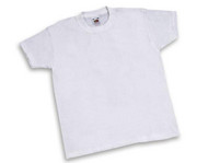 Fruit of the Loom weiße Kinder T Shirts zum Bemalen 1