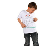 Fruit of the Loom weiße Kinder T Shirts zum Bemalen 4