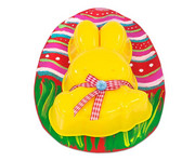 Sandform Hase gelb 10 Stück 5