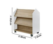 EduCasa Wendebibliothek fahrbar 2