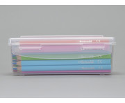 Betzold Aufbewahrungsbox 7 x 19 x 15 cm transparent weiß 2