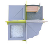 EduCasa Wellen Bodenmatte 2