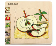 beleduc Lagenpuzzle Apfel 1