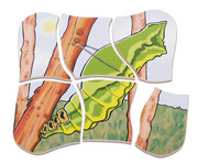 beleduc Lagenpuzzle Schmetterling 3