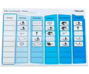 Betzold Immerwährender Stundenplan magnetisch 5