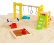 PLANTOYS Puppenhausmöbel Spielplatz 3