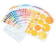 Mosaikpapier rund 104 g/m² 600 Blatt 4