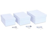 Blanko Karteikasten 3er Set 2