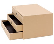 S O H O – 3er Schubladenbox Kraft 2