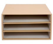 S O H O – 3er Schubladenbox Kraft 5