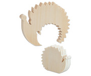 Holzfigur Igel 2 in 1 2