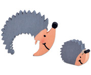 Holzfigur Igel 2 in 1 3