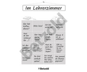 Betzold Bullshit Bingo für Lehrer/innen Spieleblöckchen 2