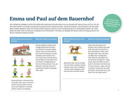 Emma und Paul auf dem Bauernhof Spielfiguren für die Erzählschiene 2