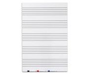 Langflächen Whiteboard Skin PRO mit Notenlinien 1