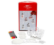 Foam Clay® Weihnachtskugeln Bastelset 5