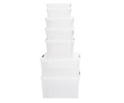 AllStore Aufbewahrungsbox mit Deckel 5 5 bis 85 l stapelbar 3