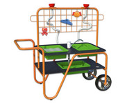 TopPlay Mobiler Sand und Wasserspieltisch 1