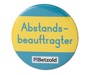 Betzold Ansteck Button Abstandsbeauftragter 10 Stück 1