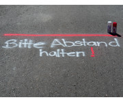 Sprühkreide zur Bodenmarkierung 5