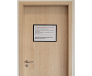 Duraframe Selbstklebender Info Rahmen 2er Set A4 oder A3 4