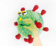 beleduc Breezy Virus Handpuppe 5