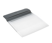 Schubtaschen Mappe DIN A4 plus quer mit 4 Fächern grau transparent 4