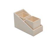 Stifte Organizer aus Holz 3er Set 2