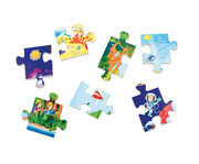 beleduc Bodenpuzzle Tiefsee bis Weltall 3er Set 3