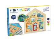 beleduc Lagenpuzzle Zuhause 1