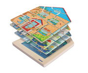 beleduc Lagenpuzzle Zuhause 2