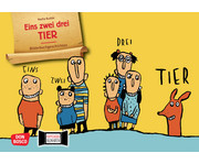 Eins zwei drei Tier Kamishibai Bildkartenset 1