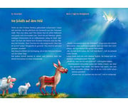 Lukas auf dem Weg nach Bethlehem Adventskalender mit Fensterbild 4